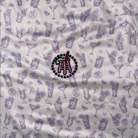 UNRL Barstool Sports All Over Printed Golf Performance Polo Shirt Size XL - Picture 3 of 4